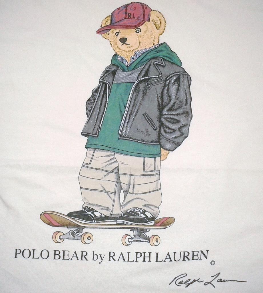 ralph lauren skate polo bear